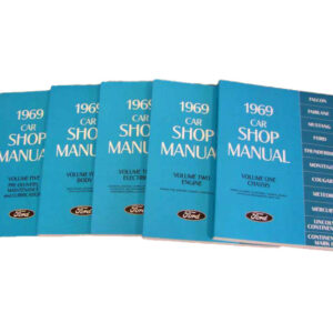 DLT138 Shop Manual 1969 Mustang
