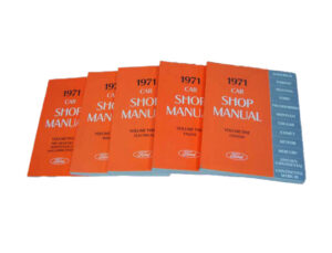 DLT140 Shop Manual 1971 Mustang
