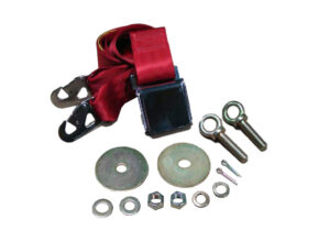 DSB019 Seat Belt, Red, 74 Inch