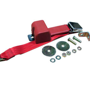 DSB027 Seat Belt, Red, Retractable