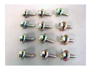DHK2132 Fender Bolts With Disc Washers, Gold