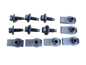 DHK2133 Front Chrome Bumper Bolts (12 Pieces)