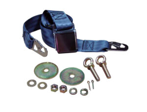 DSB009 Seat Belt, Silver Blue, 54 Inch
