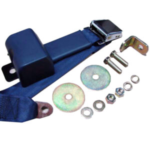 DSB021 Seat Belt, Dark Blue, Retractable