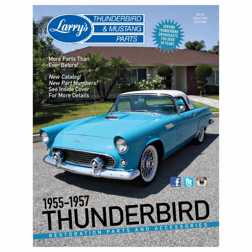 DLT187 Thunderbird Catalog 19551957 Larry's Thunderbird & Mustang Parts