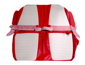USC5706 Seat Cover, Red And White