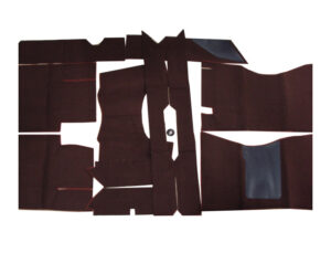 UCP6104 Carpet, Serge Bound, Dark Brown